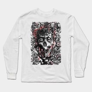 Steampunk Skull Long Sleeve T-Shirt